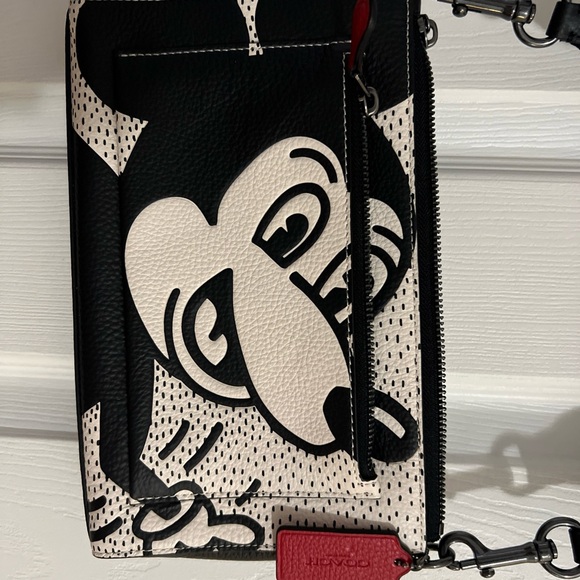 Coach Mickey Mouse x Keith Haring Crossbody Bag - Picture 3 of 9